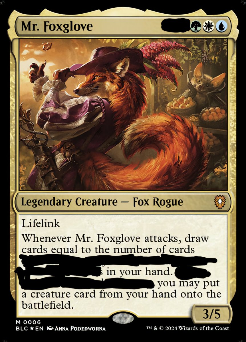 ColinOClock's tweet photo. Love this!
Definitely want to make a #sharpiecube! Here's some more cracked #mtgblb #Bloomburrow cards! https://t.co/FbRbCjnOR3