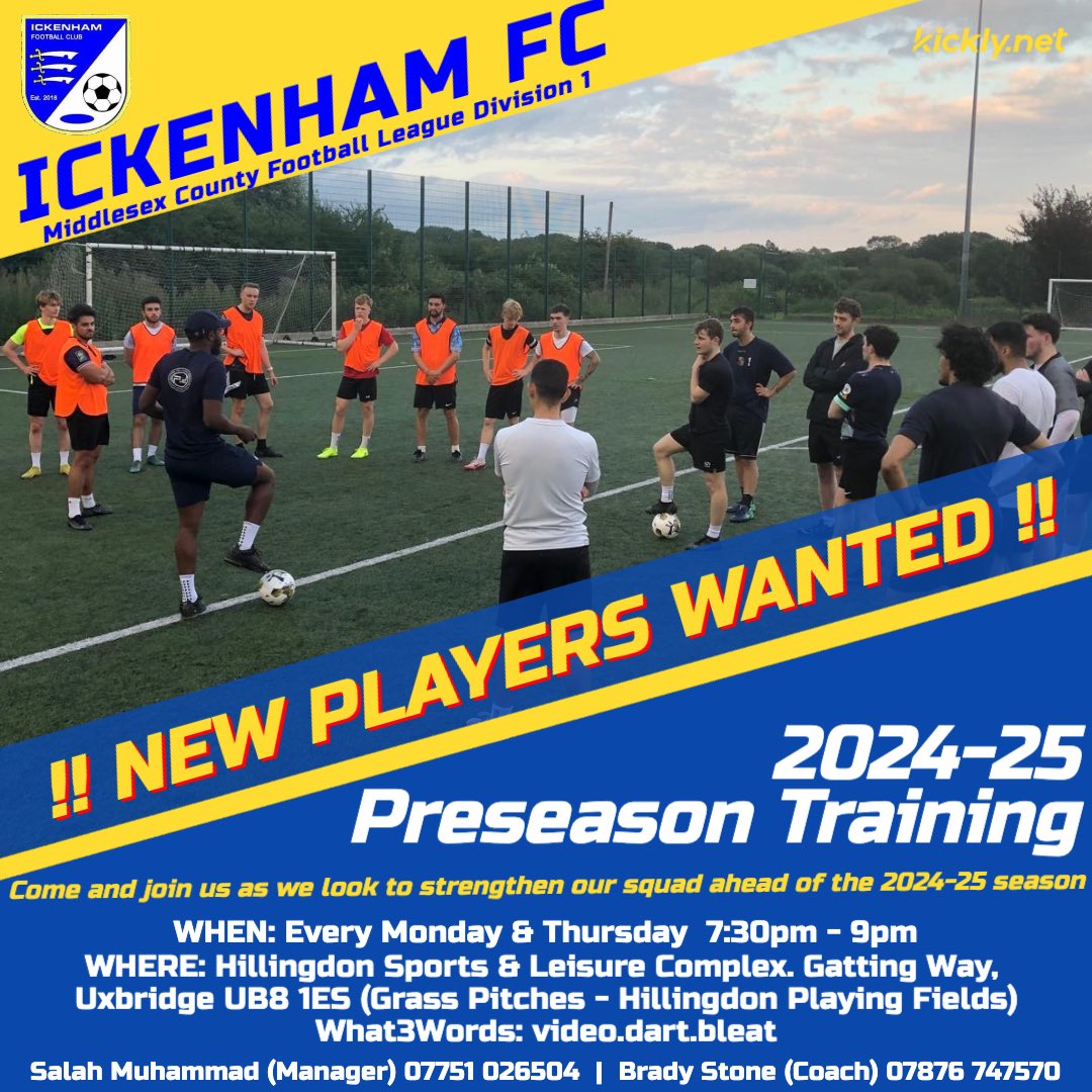 Ickenham FC tweet media