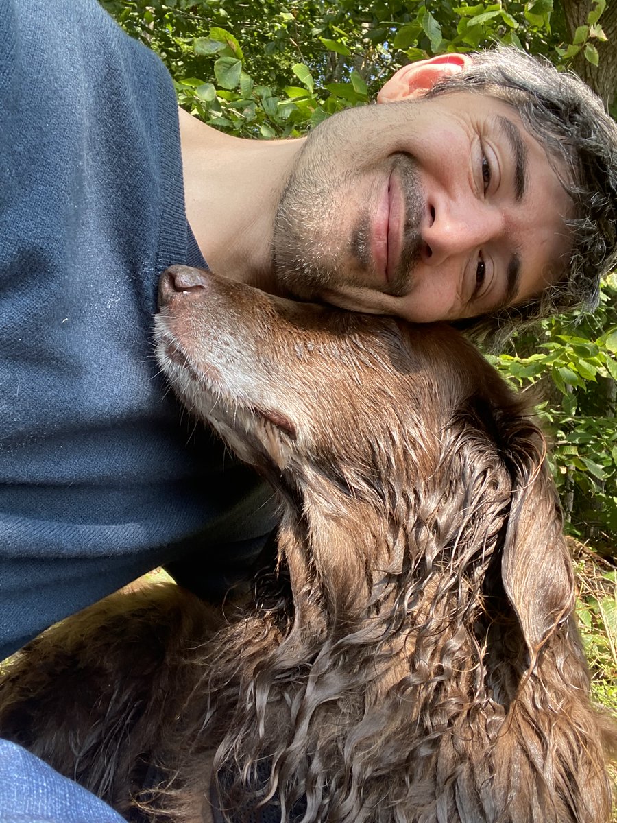 The Soul We Share is out today! It began 10 years ago, when a rescue named Addie began to transform my life, teaching me how to live &amp; love in a failing body, &amp; how to live poems, how to feel poems, &amp; only then: to write them down. amazon.com/Soul-We-Share-… flyonthewallpress.co.uk/product-page/t…