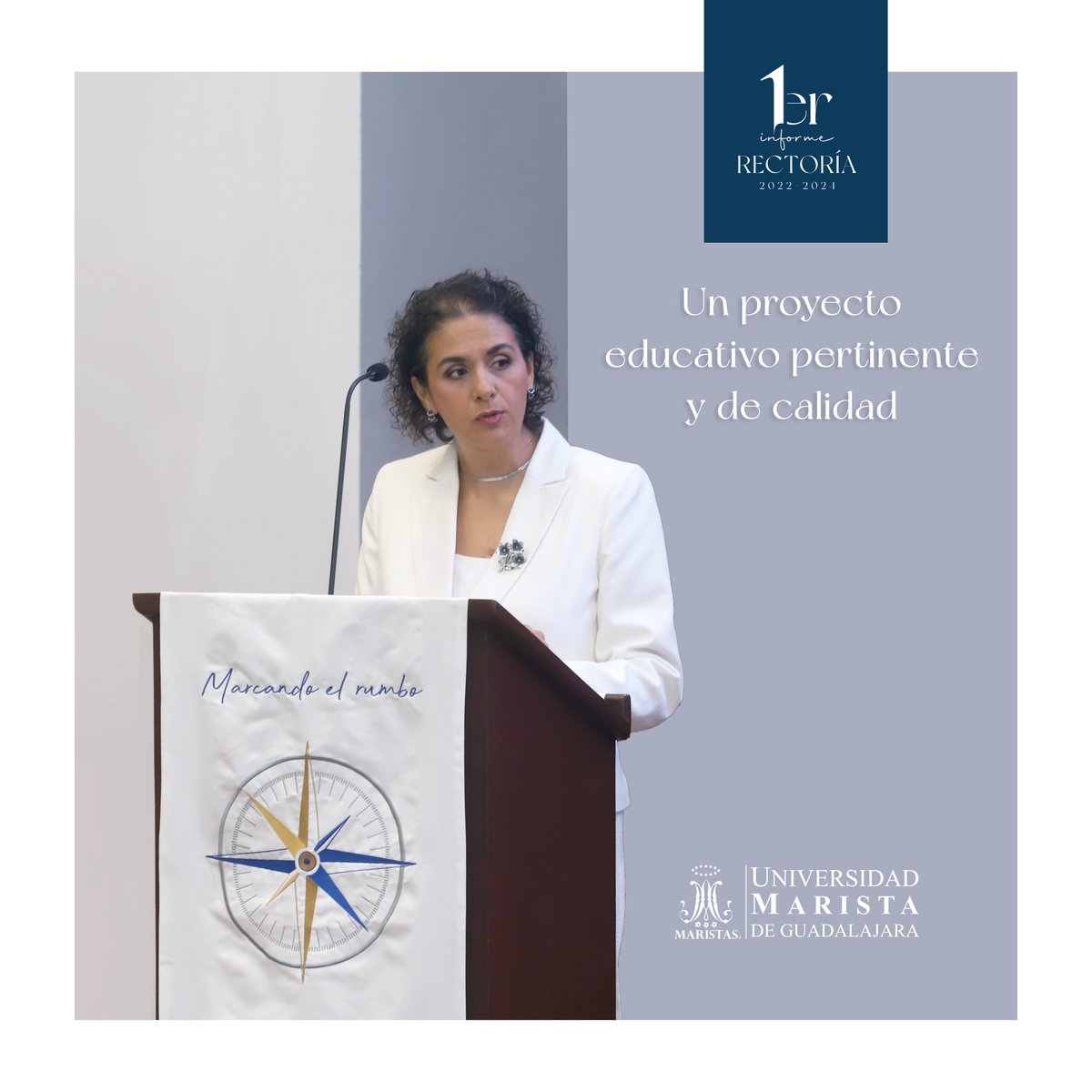 Somos una universidad especializada, capaz de responder a los desafíos de nuestro tiempo, con una propuesta educativa de calidad, pertinencia y relevancia social.

#UMG #ADNMarista #InformeRectoría