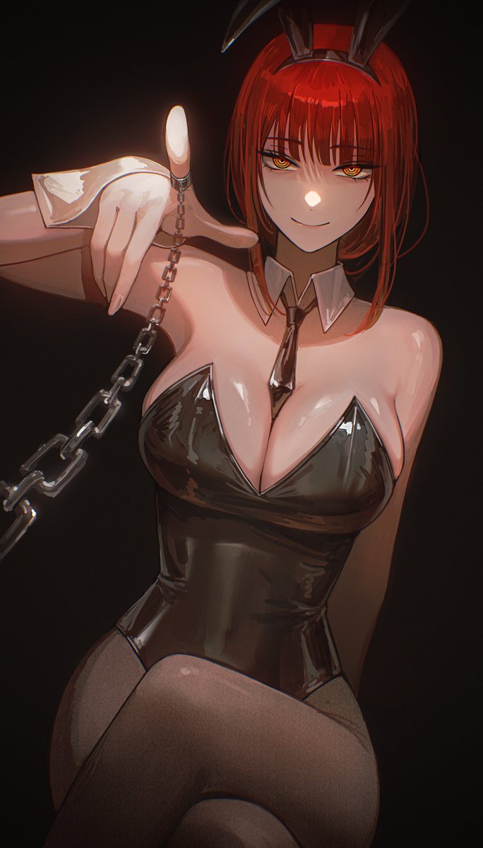 ChainsawManDog's tweet image. Bunny Makima 🛐