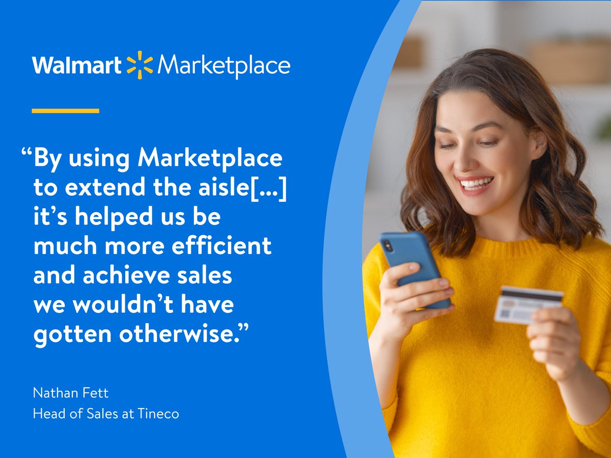 SellerBites's tweet image. Every month, millions of people shop on Walmart.com looking for products just like yours. 

Make sure you’re the one they find.  

There’s no better time to start selling with Walmart. 

SIGN UP 

*Conditions apply
marketplace.walmart.com/?utm_campaign=…