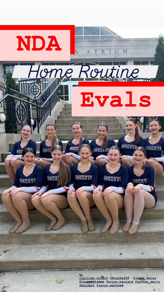 RocketPoms's tweet image. Home Routine 2024 🤩
We are coming home with a superior rating and a bid to @NDAupdates Nationals! 
#RocketPoms #NDACamp #HomeRoutine