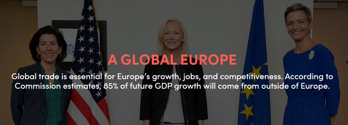 🥳 Great news: the first ever global rules on #digital trade have been agreed by the <a href="/wto/">WTO</a>!

🌐 Good for international #data flows = good for the EU economy.

💪 Let's keep building a wide network of digital partners to make the EU #aDigitalPowerhouse:

👉bit.ly/3KKZkLK