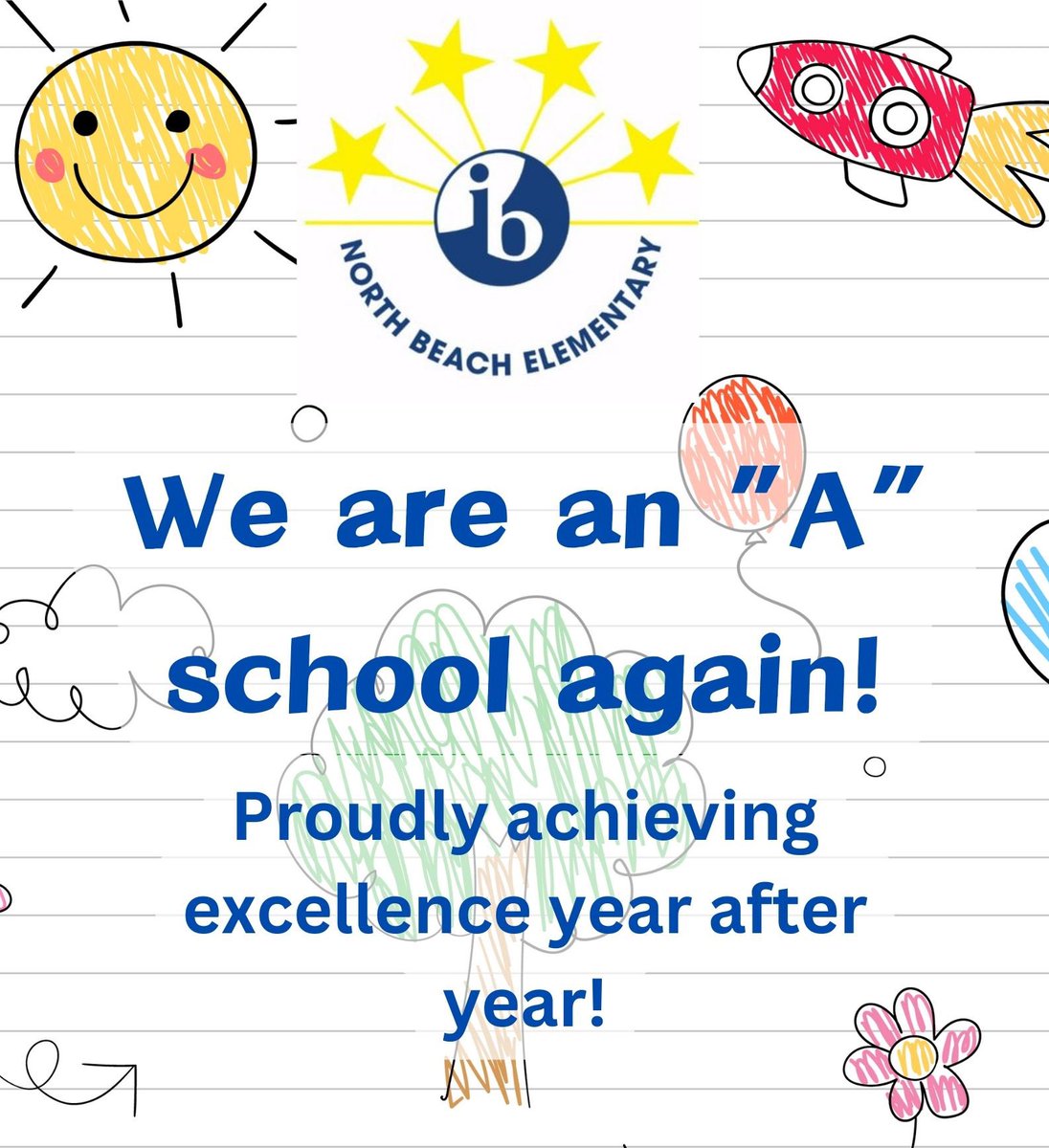 northbeachstar's tweet image. NBE, where excellence is a tradition. @MDCPS @SuptDotres @MDCPSNorth #mdcps
