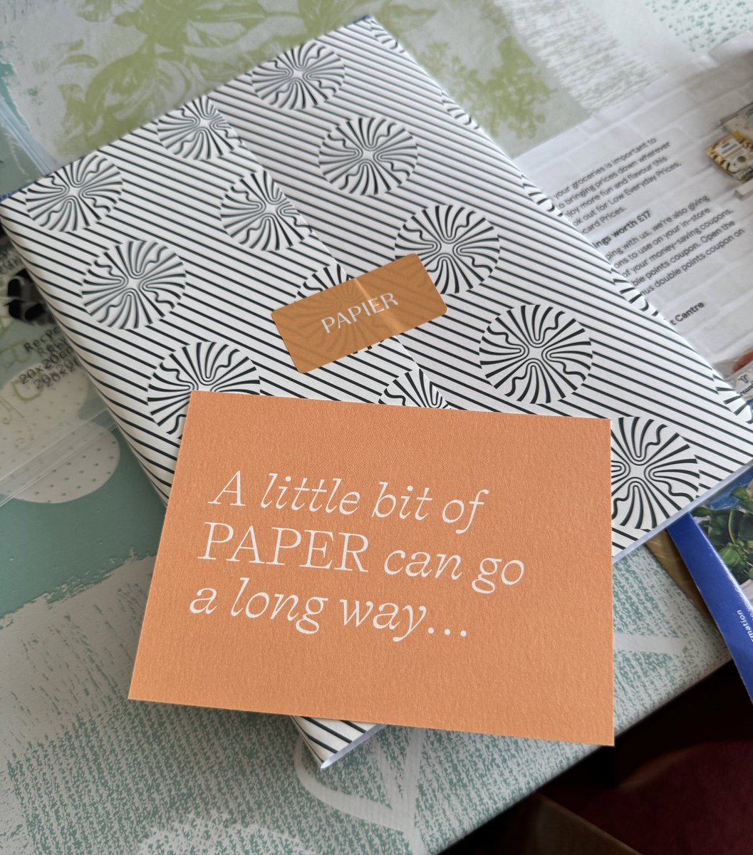 Happiness is…my new <a href="/PapierUK/">Papier</a> diary and stationery! (And introducing the 18yo to the joys of Papier!)