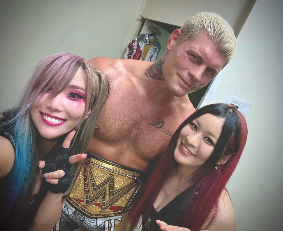 KAIRI_official's tweet image. Thank you for coming today!🥳❤️‍🔥🇯🇵

#WWEJAPAN 
#WWETokyo 
#皆さまにお会いできて最高に幸せです