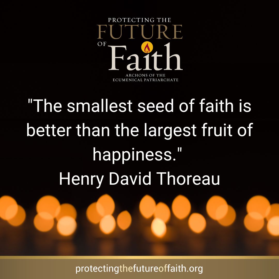 protectingfaith's tweet photo. "The smallest seed of faith is better than the largest fruit of happiness." Henry David Thoreau. Join Protecting the Future of Faith: https://t.co/6MZ3Ng39tR #FaithFriday https://t.co/xGNuckjo0z