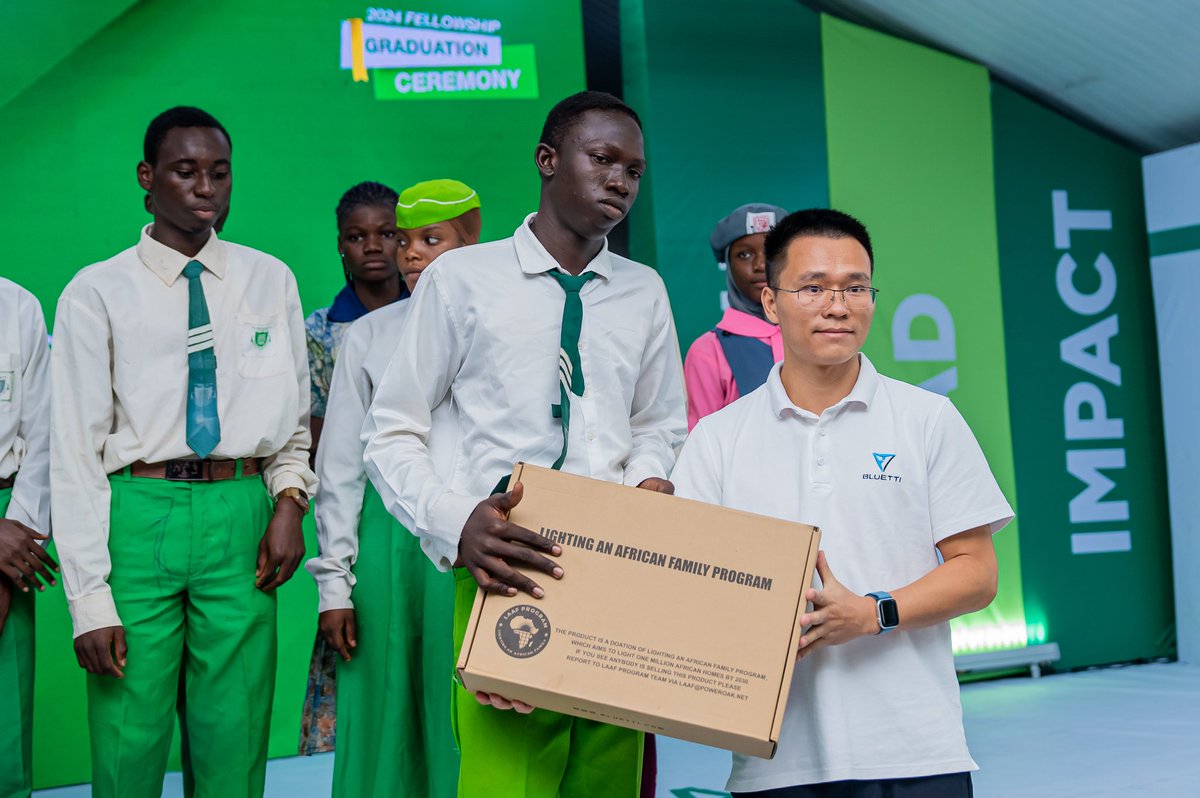 Lighting Up Homes, One Lamp at a Time!

Through their LAAF initiative, <a href="/bluetti_africa/">BLUETTI Africa</a> has generously donated 250 solar lamps to provide power to children in the remotest communities without electricity.