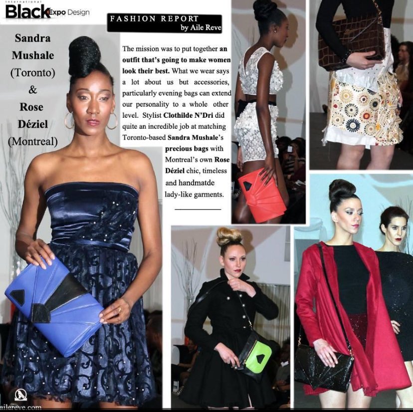 SandraMushale's tweet photo. Reminiscing about a fashion show we had in Montreal years ago. It was a great show. Looking forward to more fashion shows in the future. ππβ¨
#FridayFeelings
#MushaleCollection
#Fashion https://t.co/CjFXk67yU2