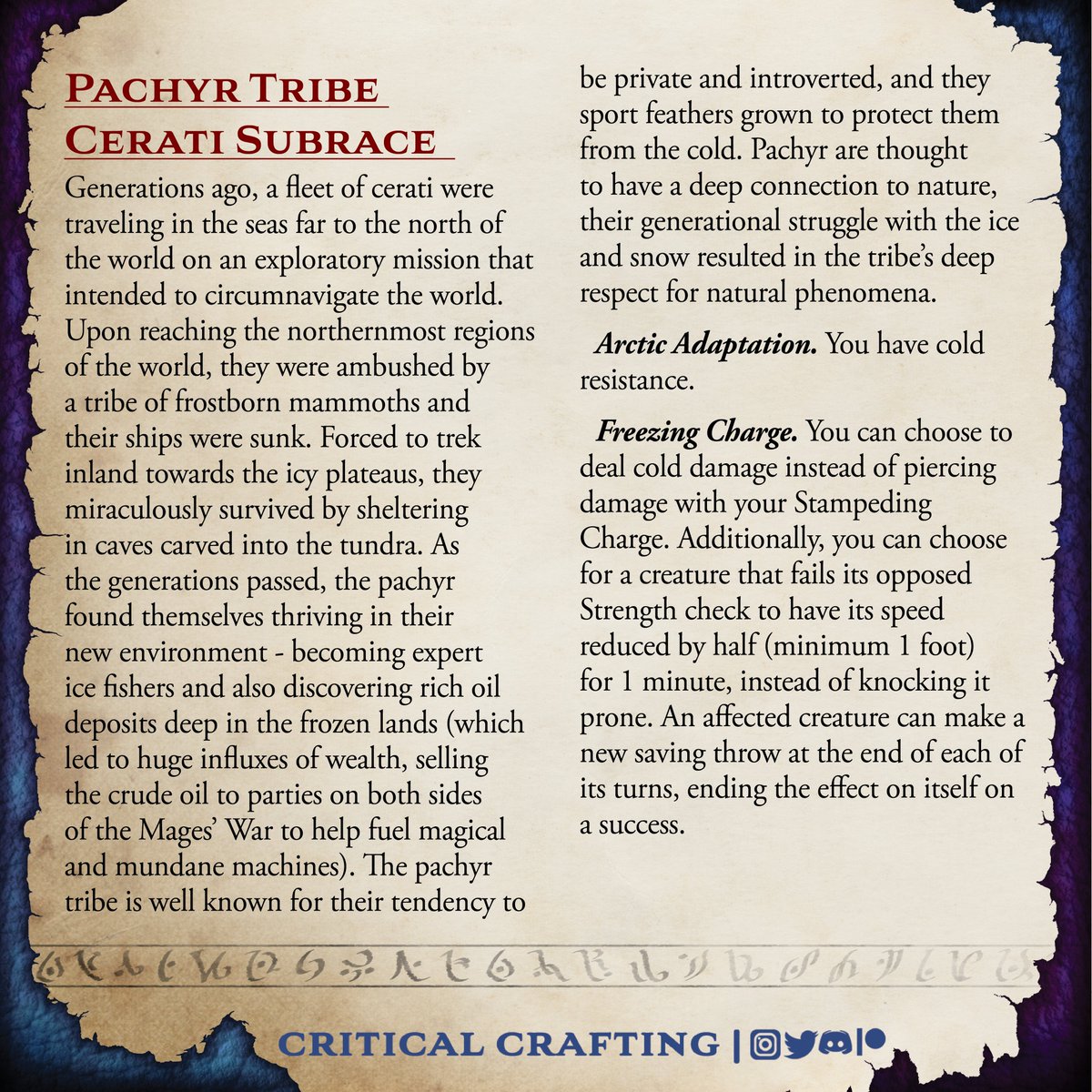 Dillon Olney | Critical Crafting tweet media