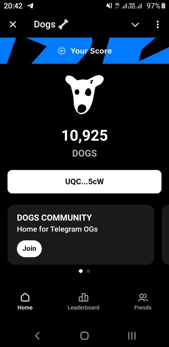 Every telegram user can claim without doing nothing🔥 Dogs token is live on premarket trading &amp; it's price on $0.005✅ If you got 10,000 Dogs tokens then it means you will get more than $50🤑 So don't miss it you are not late yet👇
t.me/dogshouse_bot/…