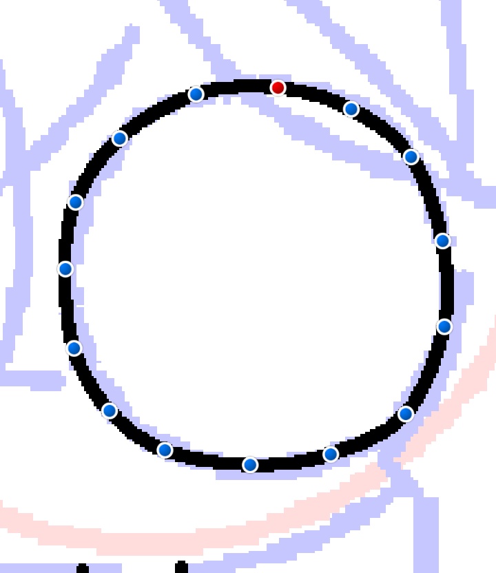 aiyhav2's tweet photo. tho the eye looks round and circluler i don't use the circle ruler when drawing the eye cause i prefer the slight imperfections, however winging it is also hard so i use this thing https://t.co/doeBe2995w