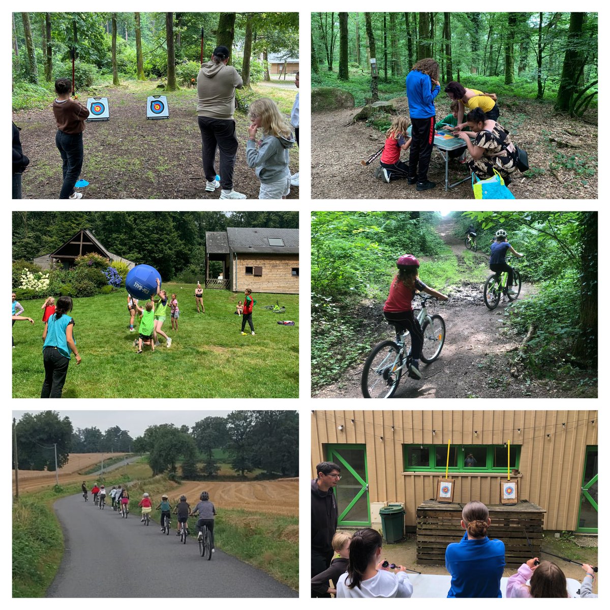 Clap de fin pour les séjours éducatifs à destination des familles de l’aide sociale de l’enfance. Les éducateus de l'<a href="/UsepMayenne/">USEP Mayenne</a> ont proposé différentes activités sportives avec un fil conducteur, le Savoir Rouler à A Vélo🚴‍♂️.
<a href="/usepnationale/">USEP nationale</a> <a href="/lamayenne/">La Mayenne, le Département</a> <a href="/ars_pdl/">ARS Pays de la Loire</a> <a href="/acnantes/">Académie de Nantes</a> <a href="/CDOS53/">CDOS 53</a>