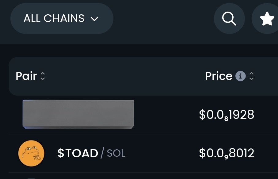 $TOAD Top 2 pair in all chains on #Dextools.
We don't promise, we don't talk. We act and keep working. 🐸
$SOL $PEPE #Solana #memecoin #crypto #cryptocurrencynews