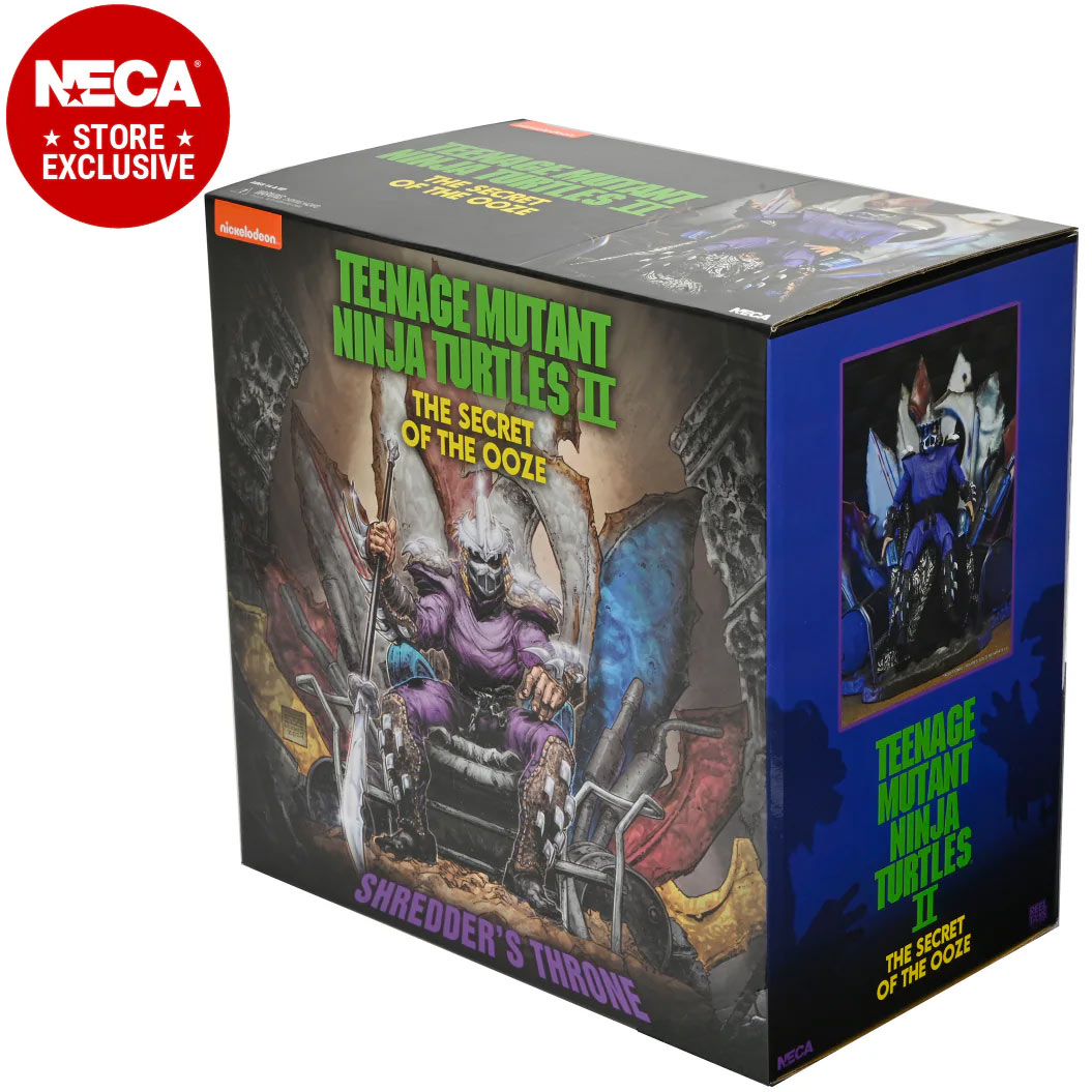 Freddieart's tweet photo. Debuting at SDCC 2024: SHREDDER'S THRONE. I worked with @NECA_TOYS to design the throne, and illustrate the box art! https://t.co/LEtnR3Duyf https://t.co/iNhVhmOdB5