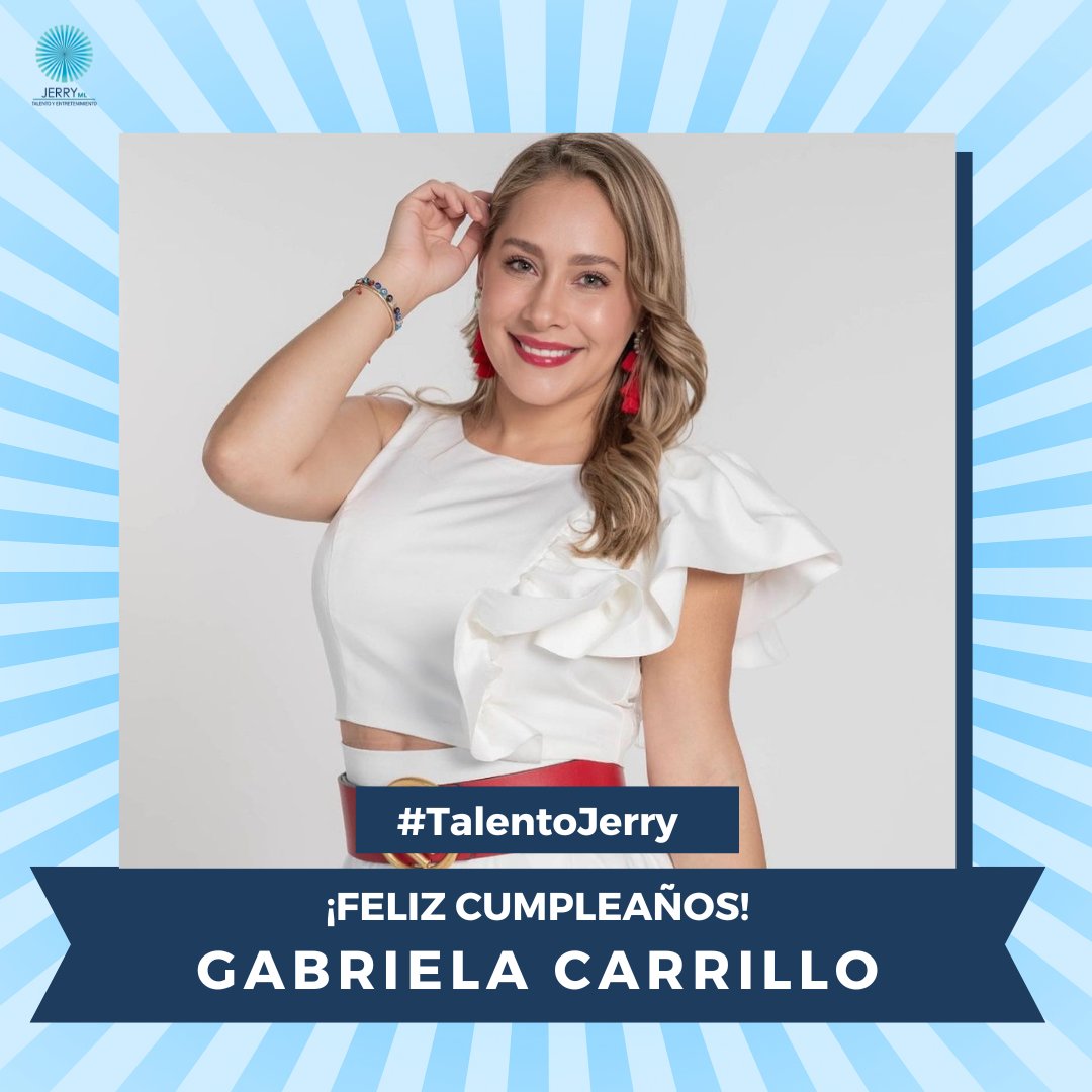 ¡Feliz cumpleaños <a href="/gabycarrillomx/">ᴳᴬᴮᴿᴵᴱᴸᴬ ᶜᴬᴿᴿᴵᴸᴸᴼ</a>! 🥳 Te deseamos que pases un gran día y te mandamos un abrazo de parte de Jerry ML.

#HBD 🎂