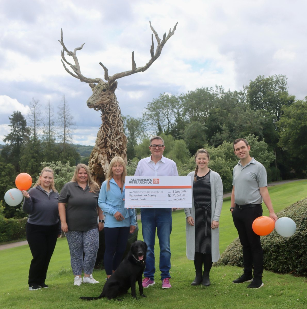 We would like to say a huge thank you to @harleyfordgolf for raising an incredible £120,000 for dementia research at their recent charity golf day!
 
Thank you to everyone who got behind this effort, you are all bringing us closer  to a cure. 🙏🧡