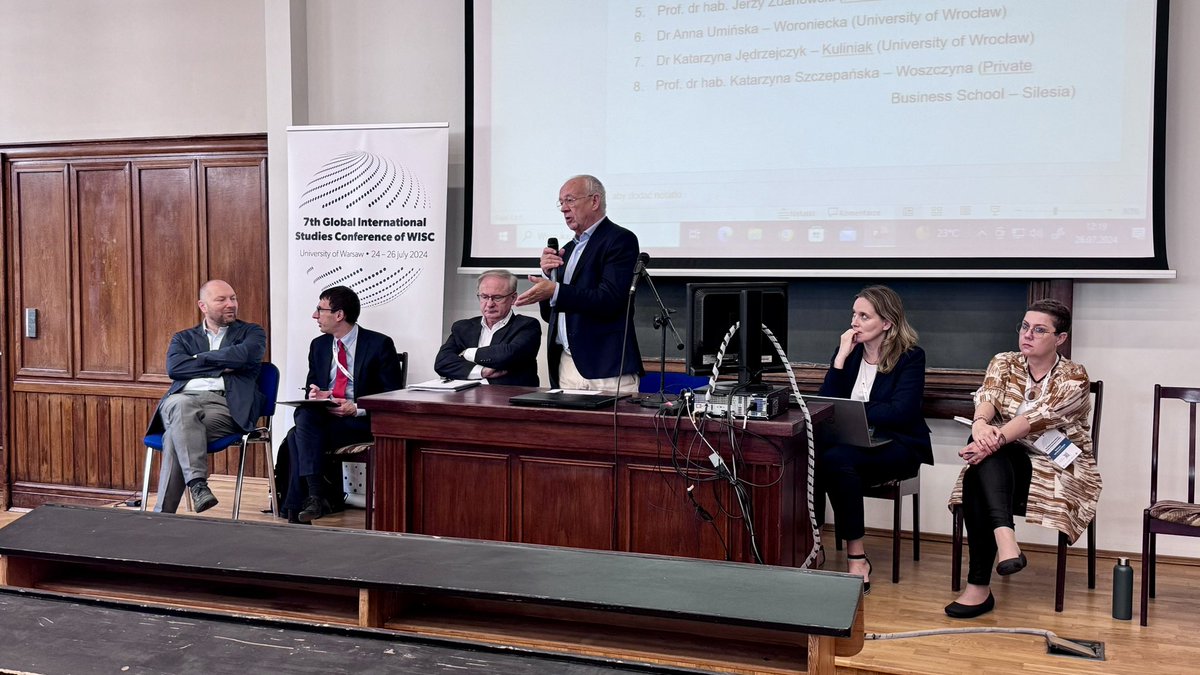 We are pleased to share some memories from Semi-Plenary 4: “The State of Art of the IR Discipline in Poland“ during our 7th Global Conference in Warsaw 🇵🇱 #wisc2024