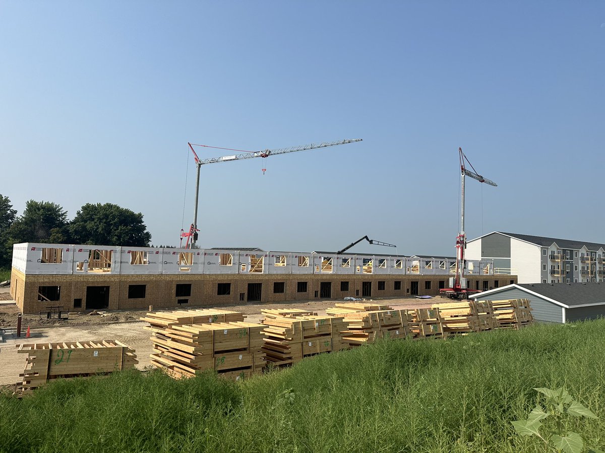 IntegritySF's tweet image. The Integrity crew is making great progress on framing the final building at Yukon Apartments! #IntegrityConstruction #FramingContractor