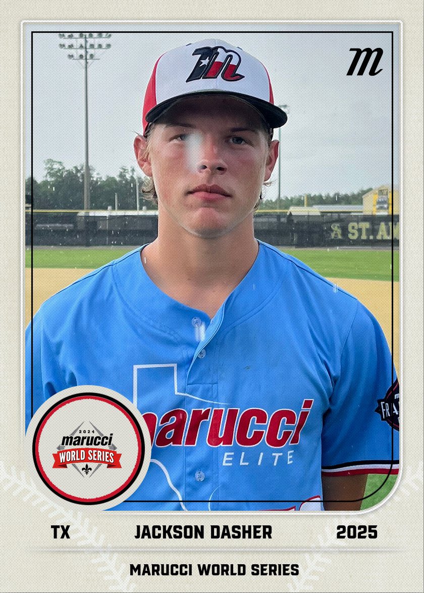 2DsportsbsbLA's tweet photo. ⭐️Player of the Game⭐️

Marucci elite Texas Dunn(@MarucciEliteTX) 
#Marucciworldseries2024 https://t.co/dfDpjxIsS9