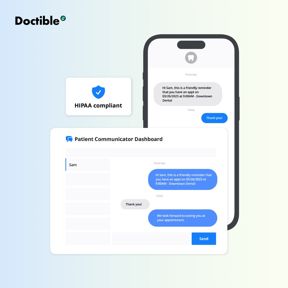 doctible's tweet photo. 🦷 Transform Your Dental Practice! 

Learn why more dentists are turning to dental practice software for better efficiency and patient care in our latest blog.

🔹 SMS Texting
🔹 Online Scheduling
🔹 Automated Reminders

👉 Read Here: https://t.co/gvcqWr6jgK https://t.co/Es0BHY79If