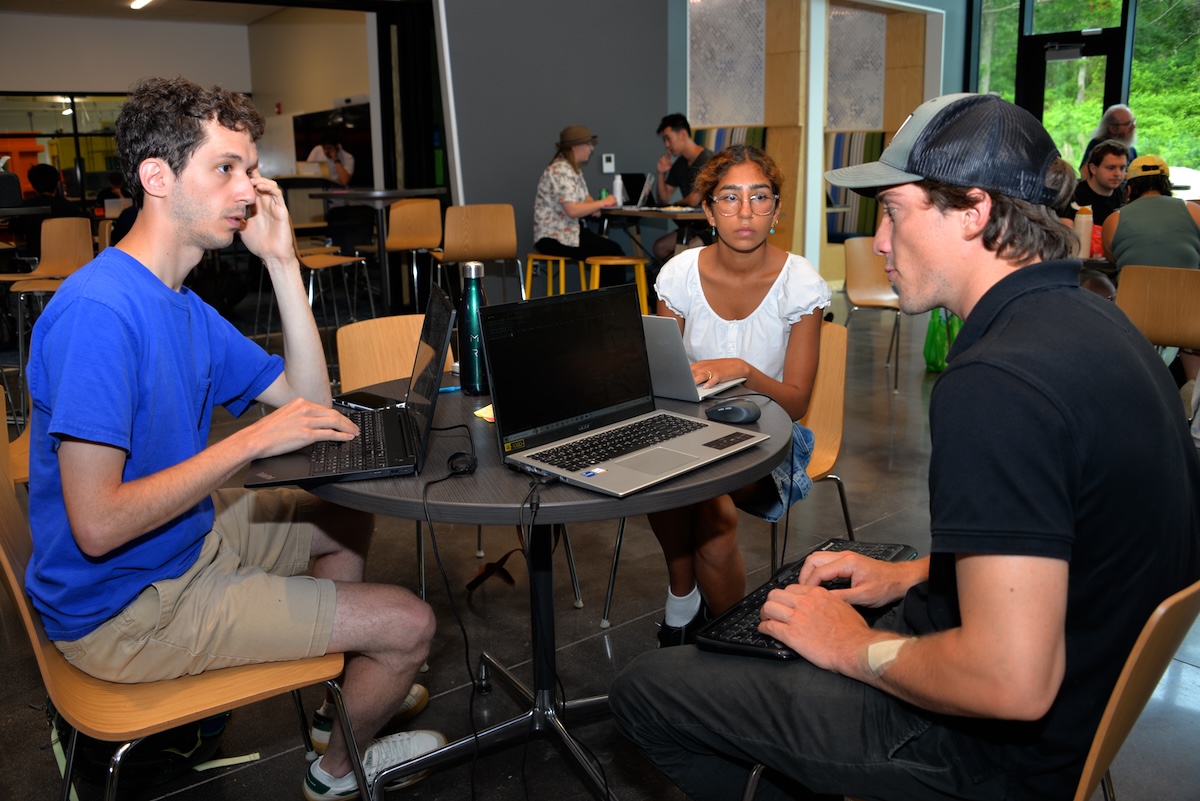 WHOI's tweet image. #Roboticists of all skill levels teamed up last week for a #friendlycompetition to design and program autonomous underwater vehicles using the #RobotOperatingSystem framework.