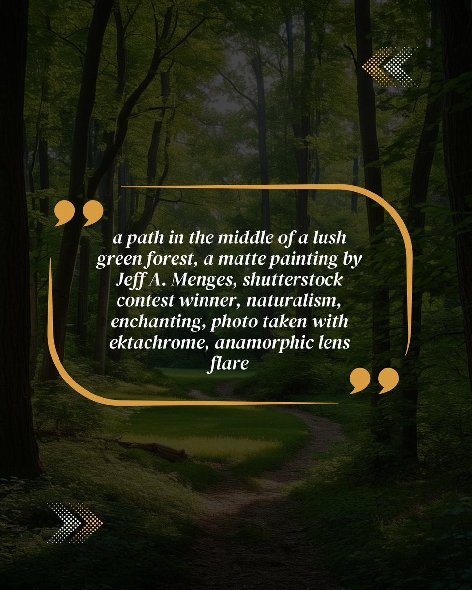 PicassoAIArtG's tweet photo. Transform tranquil forests into magical realms! Use our Image to Prompt feature to generate scenes to inspire your creativity. 🌲🧚♀️
What can you create today?
#AI #Art #PicassoAIArt #ImageToPrompt #MagicalWorlds #EnchantedForests https://t.co/aDaE5yeZCg
