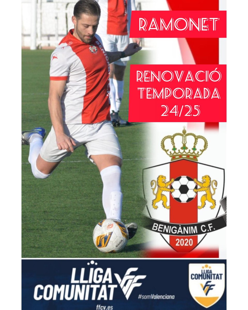Beniganimcf's tweet photo. 🤝🏻 Ramón González

👨🏽‍✈️Il capitano renova amb el Benigànim CF per a la temporada 24/25

https://t.co/a0oOv6ciRB

@ramonet_19 
#JuntsCreixem
#AvantGanxuts https://t.co/R6kI6pIFbB