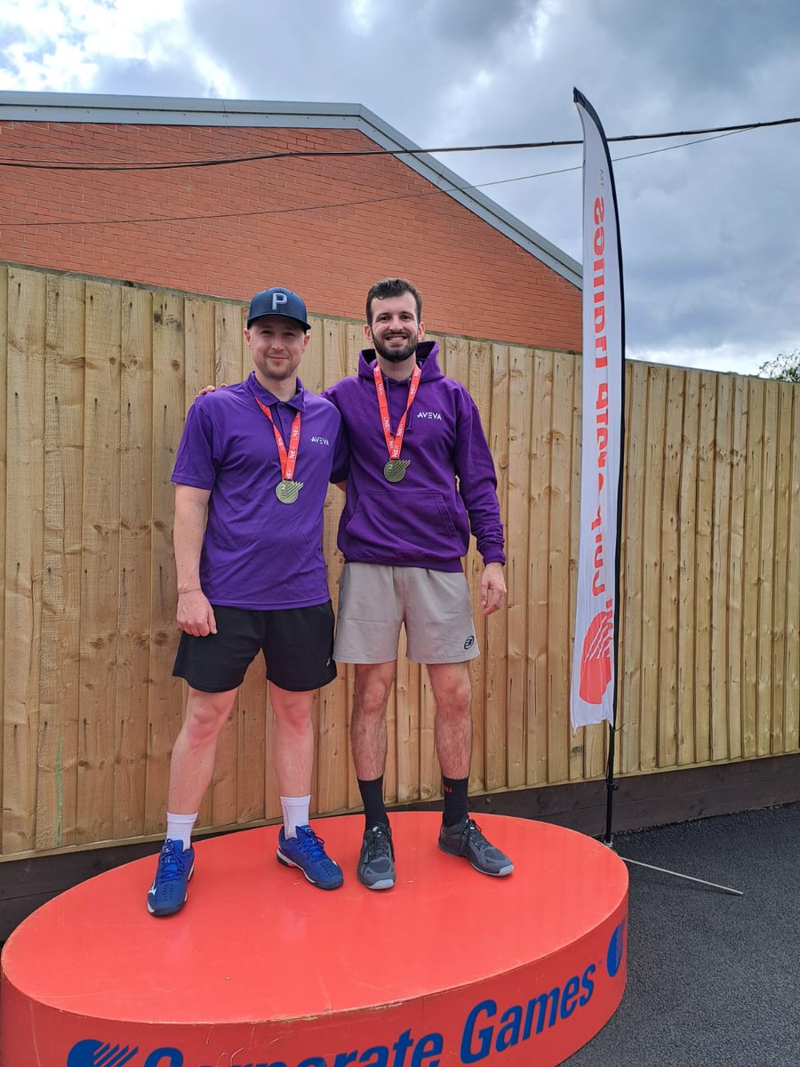AVEVA (@avevagroup) on Twitter photo ๐ฅ We're very proud of our padel team who picked up silver medals in today's <a href="/corpgamesuk/">UK Corporate Games</a> competition!
Well done, what a way to start proceedings! ๐ฅ We're very proud of our padel team who picked up silver medals in today's <a href="/corpgamesuk/">UK Corporate Games</a> competition!
Well done, what a way to start proceedings!