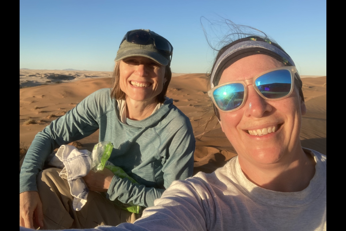 The College of Liberal Arts and Sciences (@asuthecollege) on Twitter photo How much carbon can the Namib Desert soil store? ASU researchers Becky Ball from <a href="/ASUSOLS/">ASU School of Life Sciences</a> and Heather Throop from <a href="/ASUSESE/">Darwin Asu</a> are studying unique ecosystems and mentoring students. ow.ly/yOSw50SGclU How much carbon can the Namib Desert soil store? ASU researchers Becky Ball from <a href="/ASUSOLS/">ASU School of Life Sciences</a> and Heather Throop from <a href="/ASUSESE/">Darwin Asu</a> are studying unique ecosystems and mentoring students. ow.ly/yOSw50SGclU