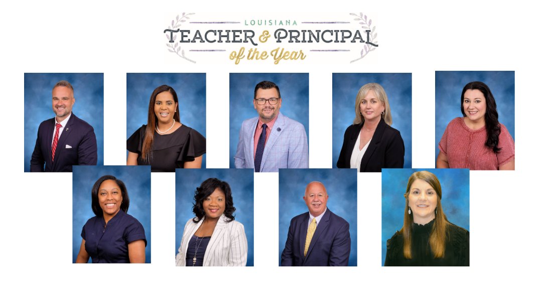 We're one day away from the 18th Annual Cecil J. Picard Educator Excellence Awards Gala, where we will honor our Louisiana Principal of the Year Finalists and name our overall honoree. We can't wait to celebrate these #LAExcellentEducators!