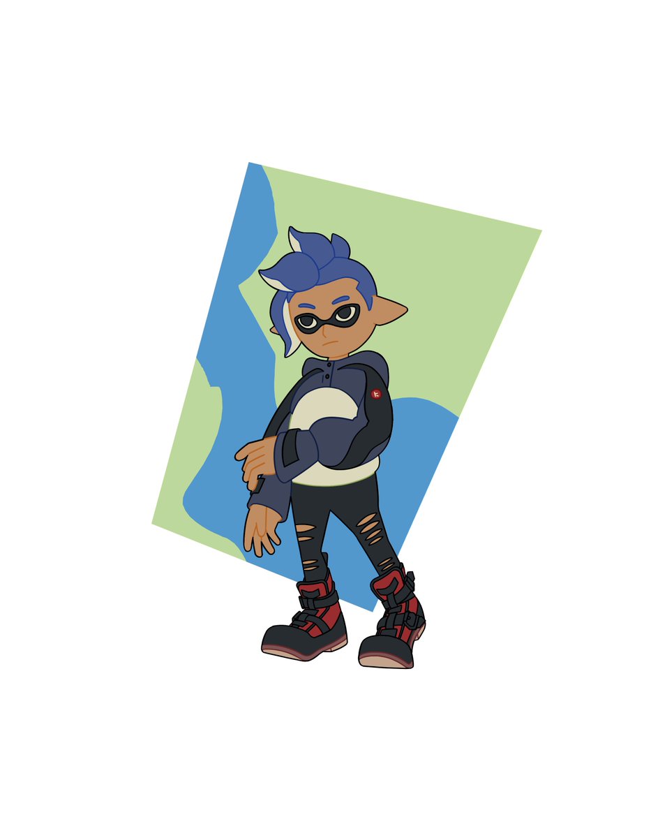 Artfight attack number 9 - Ghost for <a href="/groceryghosts/">Ghost</a> !!