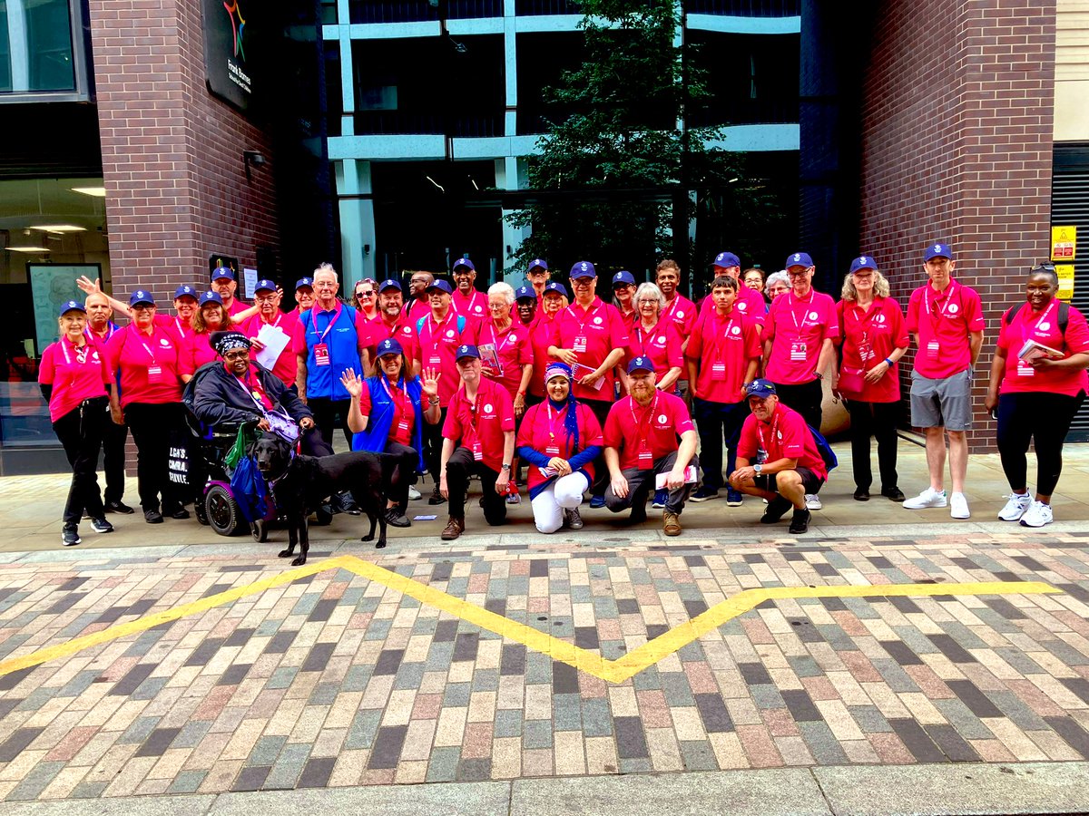 We’re excited for the first day of the Olympics🏅. Our lovely volunteers are here on site at the Team GB fan zone to offer support &amp; guidance to all!

Look out for them wearing all pink with a bright smile of their face 😁

#TeamGB #TeamGBFanZone #Paris2024