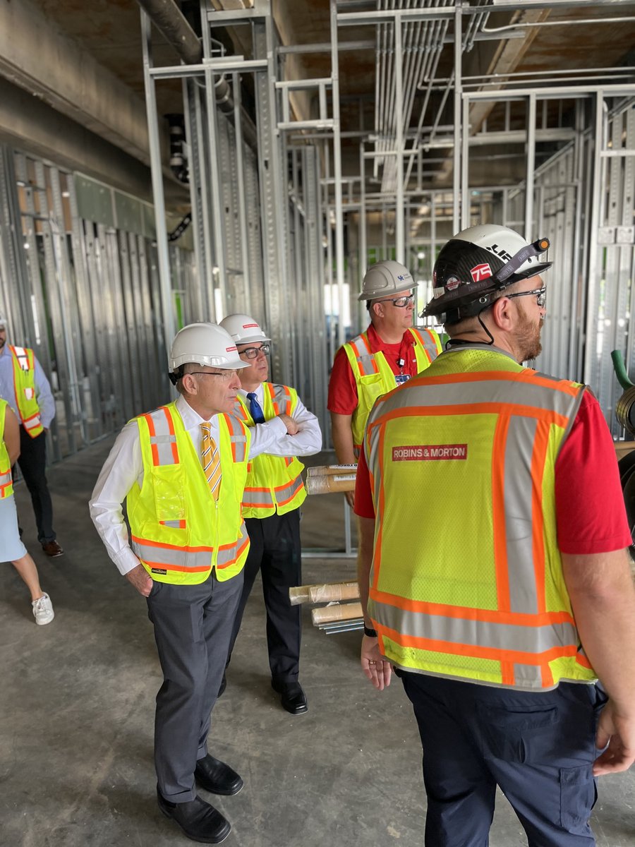 This morning, <a href="/UKYmonday/">Eric Monday</a> and I visited UK King's Daughters Medical Center for a tour of its new Emergency Department, which is set to open in March 2025. This is one of many ways that we are fulfilling our commitment to provide high-quality health care in the Ashland region.