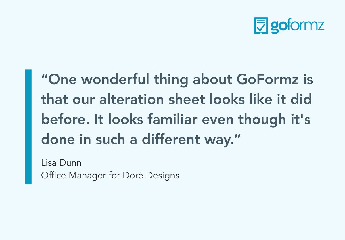 goformz's tweet photo. Need to digitize your paper forms? With GoFormz, you can keep the original look of your form! Simply upload your form to our platform and fill them out digitally on any device – no retraining or coding required.
#CustomerStory #CustomerTestimonial #DigitalForms https://t.co/BnhO8LeyGF
