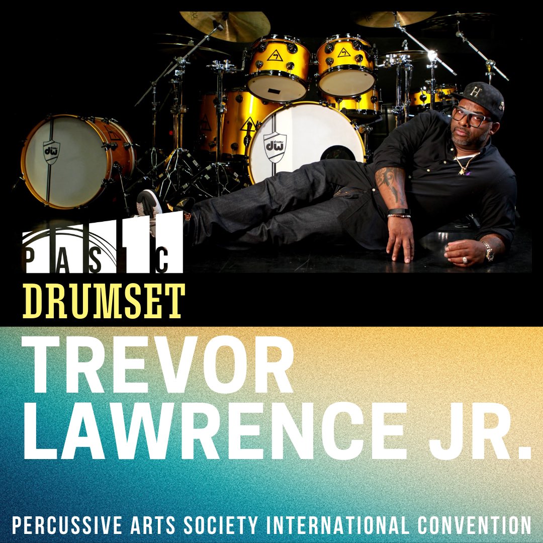 Honored to be performing at #PASIC2024
<a href="/percussivearts/">percussivearts</a> 
@drumset_magazine 
@pasdrumsetmagazine 
<a href="/dwdrums/">Drum Workshop, Inc.</a>  @dwedrums  <a href="/istanbulagop/">Istanbul Agop</a>  <a href="/remopercussion/">Remo Inc.</a>  <a href="/lppercussion/">Latin Percussion</a>  <a href="/vaterdrumsticks/">Vater Drumsticks</a>  <a href="/uaudio/">Universal Audio</a>  <a href="/warmaudio/">Warm Audio Support</a>  <a href="/lautenaudio/">Lauten Audio</a>