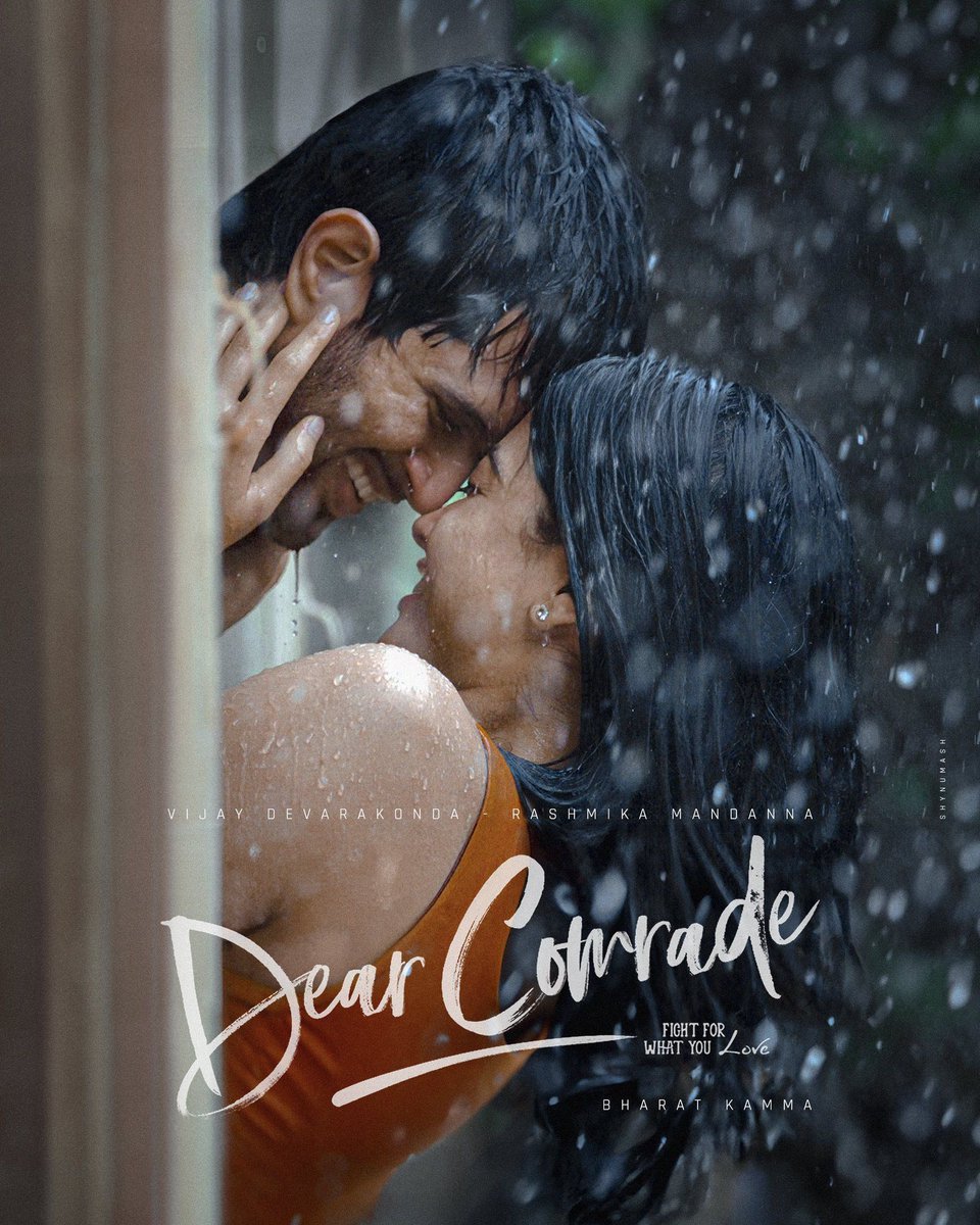 TheDeverakonda's tweet image. Moments!
#DearComrade 

Poster Credits - @shynu_mash