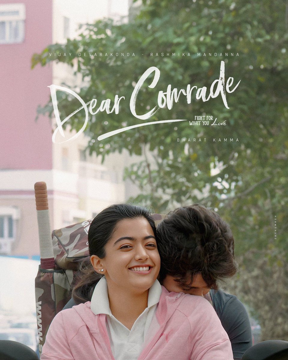 TheDeverakonda's tweet image. Moments!
#DearComrade 

Poster Credits - @shynu_mash