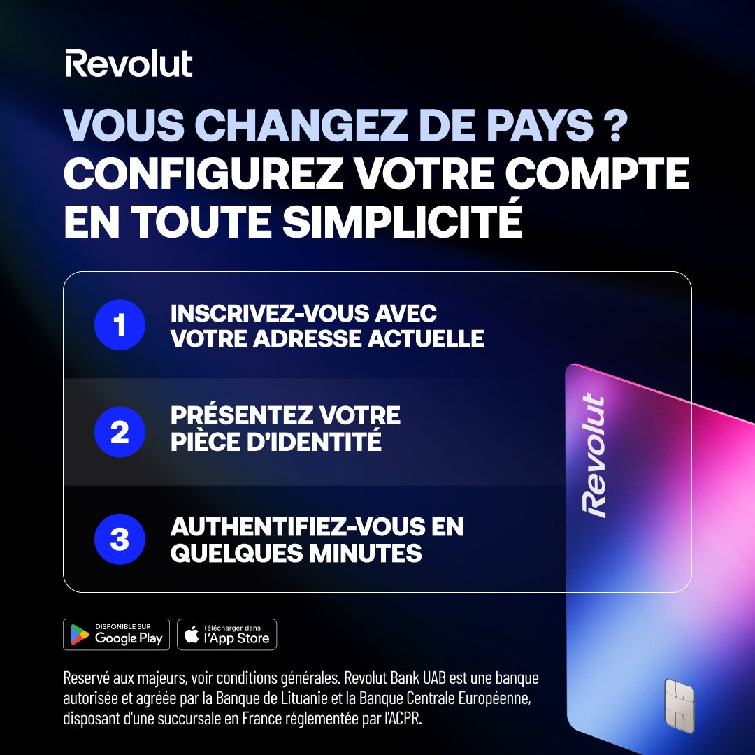 Revolut's tweet photo. Pour celles et ceux qui en veulent plus pour leur argent, il y a Revolut. Ouvrez un compte rapidement dès aujourd'hui 🙌