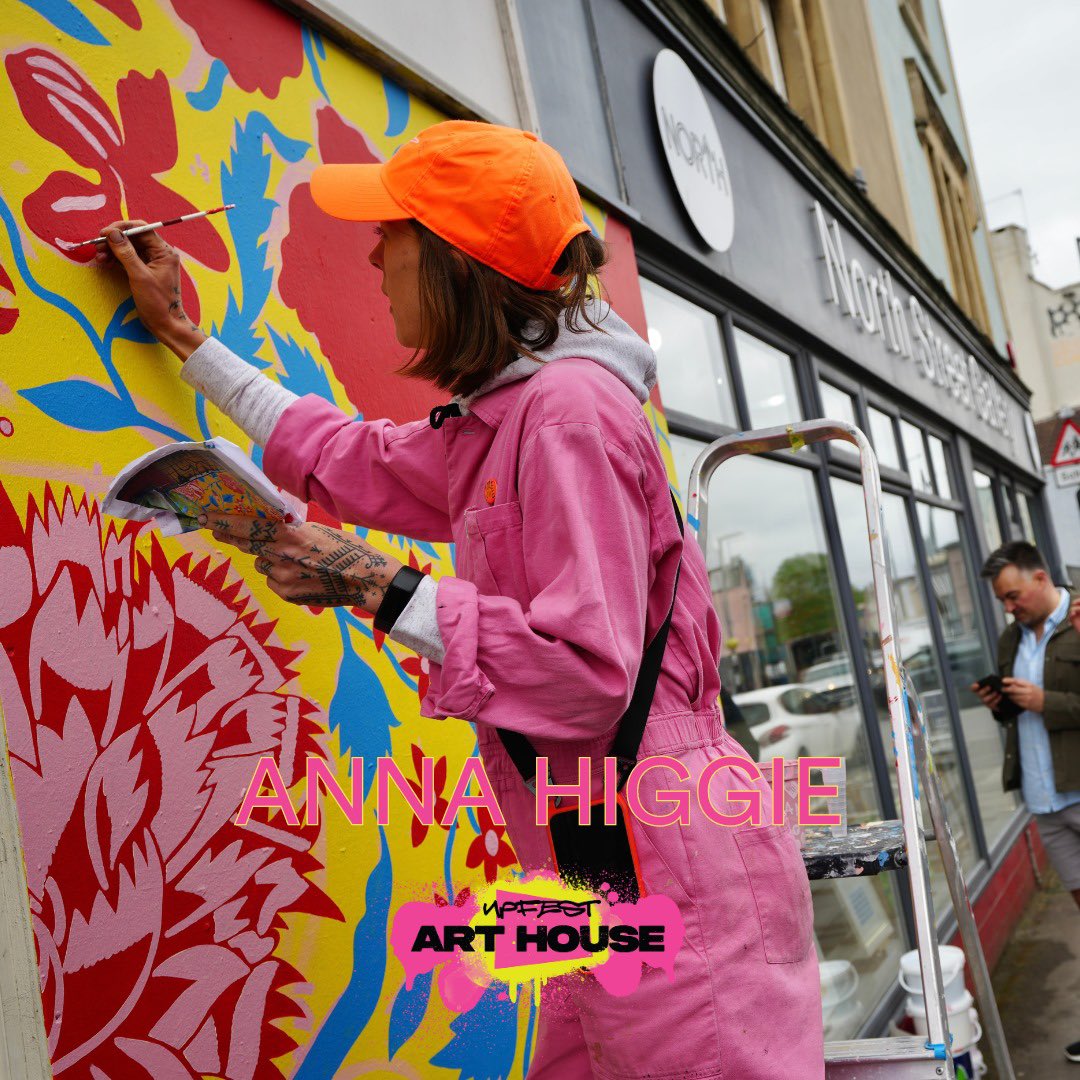 Upfest's tweet image. FINAL ARTISTS ANNOUNCED 📣📣📣

With just over one week to go, we are buzzed to announced the final three incredible artists joining us for ART HOUSE on Sunday 4th August. 

#AnnaHiggie, #AbrahamO and #Teaone - it's gonna be pretty special! 

Link in bio!