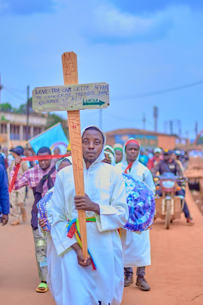 luchaRDC's tweet photo. Le 26 juillet 2022 à #Butembo, la @MONUSCO abbatait 11 manifestants exigeant son départ. 

2ans après, nous nous sommes rassemblés à Butembo pour rendre hommage, exiger justice pour les 11 victimes et réitérer notre appel au rétablissement de la paix en RDC.

NOUS N'OUBLIONS PAS! https://t.co/nJanrw0dOe