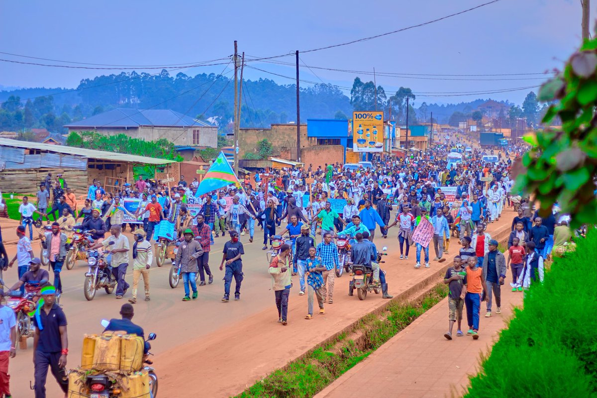 luchaRDC's tweet photo. Le 26 juillet 2022 à #Butembo, la @MONUSCO abbatait 11 manifestants exigeant son départ. 

2ans après, nous nous sommes rassemblés à Butembo pour rendre hommage, exiger justice pour les 11 victimes et réitérer notre appel au rétablissement de la paix en RDC.

NOUS N'OUBLIONS PAS! https://t.co/nJanrw0dOe