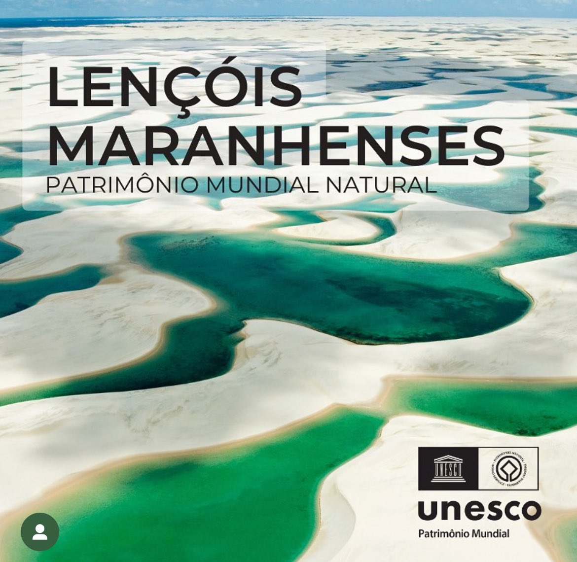 O Parque Nacional dos Lençóis Maranhenses passa a ser considerado, a partir de hoje, Patrimônio Mundial Natural! Eleva-se a nossa responsabilidade pela proteção deste lugar único no planeta! 👏🏼👏🏼👏🏼