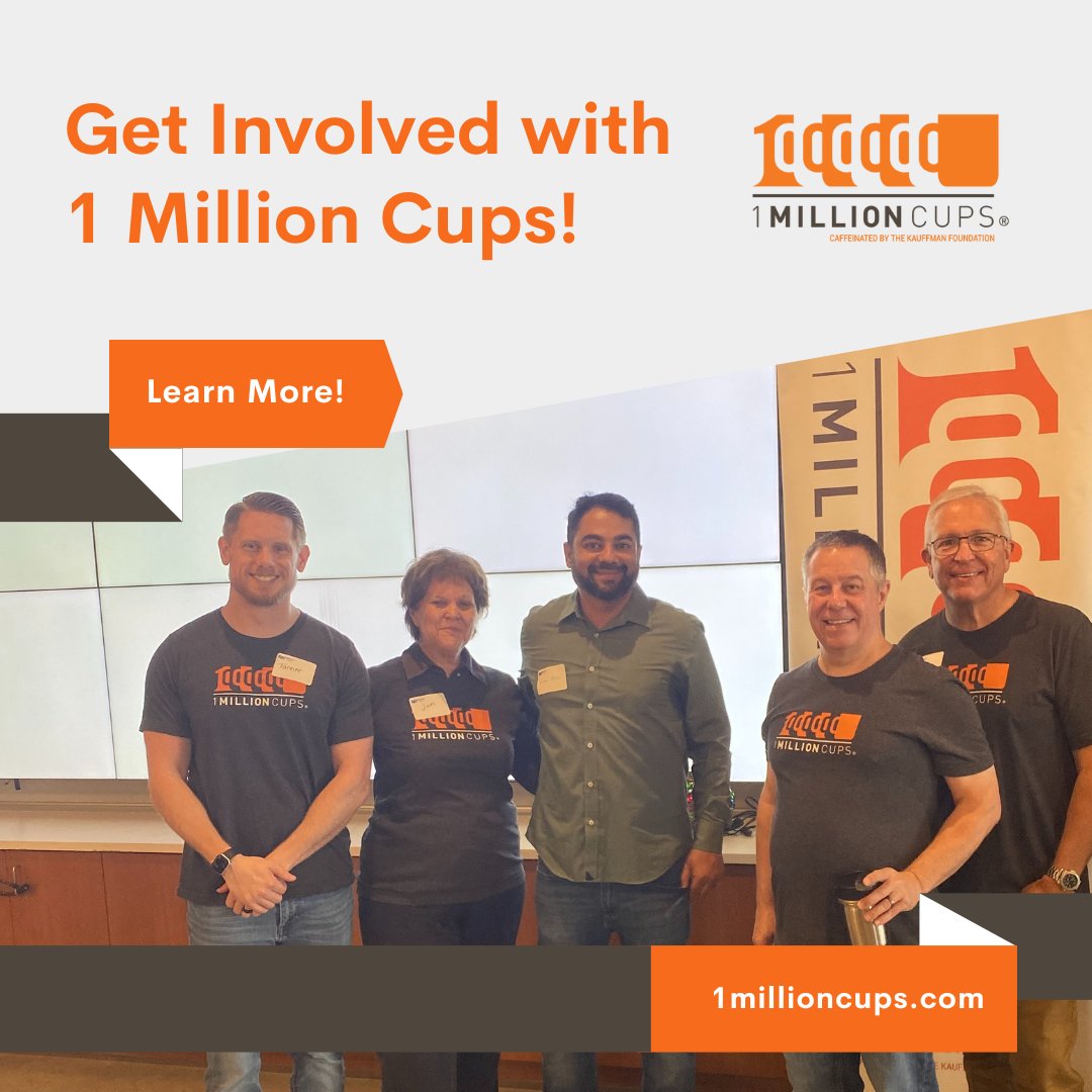 1 Million Cups (1MC) is all about fostering connections between entrepreneurs and their communities. We're looking for passionate volunteers to help us make this happen! Learn how to become a Community Organizer or bring a 1MC community to your area. 1millioncups.com/s/account/0014…
