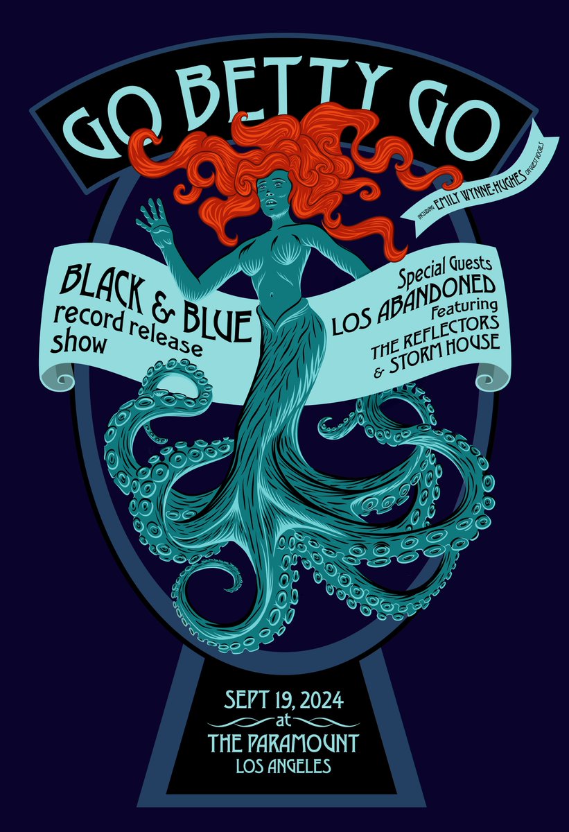 Go Betty Go (@gobettygo) on Twitter photo Join us for our official Record Release Show 9/19 <a href="/TheParamount_LA/">The Paramount</a> A very special night with <a href="/LosAbandoned/">Los Abandoned</a> <a href="/thereflectors/">The Reflectors</a> Storm House & <a href="/Mermaid_slurpee/">Emily Valentine</a> on guest vocals!!!
Proceeds from this show will benefit Betty's cancer fund. Tix are NOW ON SALE link.dice.fm/w8a85bdbfb4a Join us for our official Record Release Show 9/19 <a href="/TheParamount_LA/">The Paramount</a> A very special night with <a href="/LosAbandoned/">Los Abandoned</a> <a href="/thereflectors/">The Reflectors</a> Storm House & <a href="/Mermaid_slurpee/">Emily Valentine</a> on guest vocals!!!
Proceeds from this show will benefit Betty's cancer fund. Tix are NOW ON SALE link.dice.fm/w8a85bdbfb4a