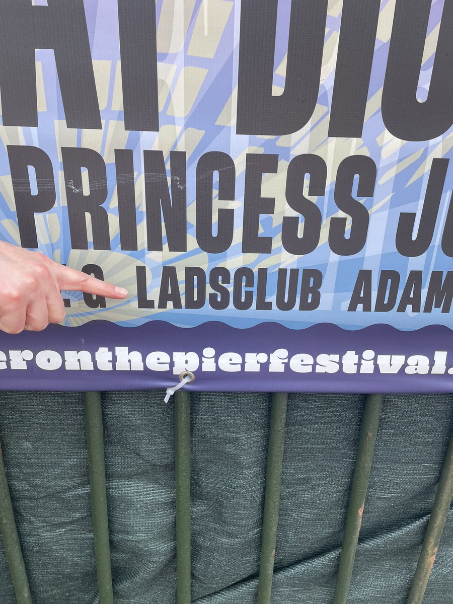 ladsclubmusic's tweet photo. We’re here , we’re queer…
GET USED TO IT!  🏳️‍🌈 

#QueerOnThePier #Hastings #Festival #Music #YASSS #LADSCLUB https://t.co/kCklhpzsfY