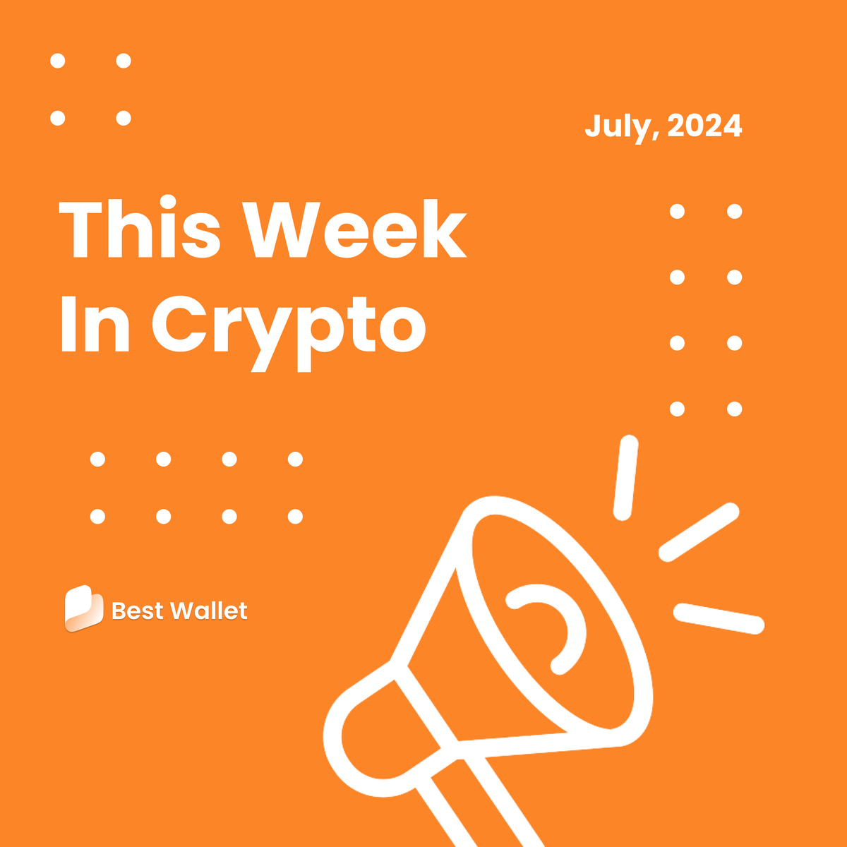 BestWalletHQ's tweet photo. This week in #crypto:

🇺🇸 Donald Trumps fundraising hits $4m in #crypto payments

📈 @ethereum #ETFs started trading, generating $1.1bn in volume on 1st day

🚗 Europeans can now purchase a @Ferrari with crypto including $ETH + $USDC

Download our app: https://t.co/aVzregq6lN https://t.co/3JAFbIOXoK