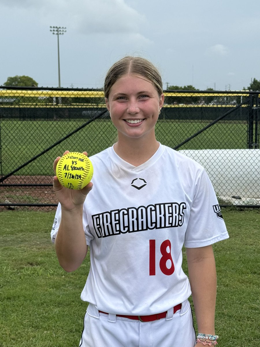 2025 <a href="/KaelynOrourke/">Kaelyn ORourke 2025</a> with a strong performance on the mound AND at the plate! Her 3 Run 💣 put us ahead to win the game! 🧨❤️ <a href="/Firecrackersinc/">Firecracker Softball</a> <a href="/AllianceOpenNat/">Alliance Fastpitch Open Nationals</a>