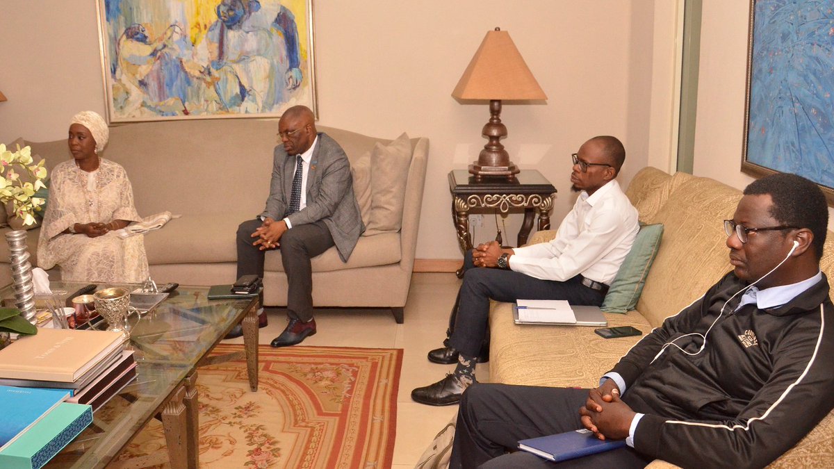 Yesterday, I was privileged to receive <a href="/WHONigeria/">WHO Nigeria</a> Country Representative, Dr. Walter Kazadi Mulumbo <a href="/WMulombo/">W. Kazadi Mulombo</a>, and his delegation in Lagos. We discussed the launch of the <a href="/WHO/">World Health Organization (WHO)</a>’s First Investment Round, a new approach to mobilizing predictable and flexible resources for WHO’s